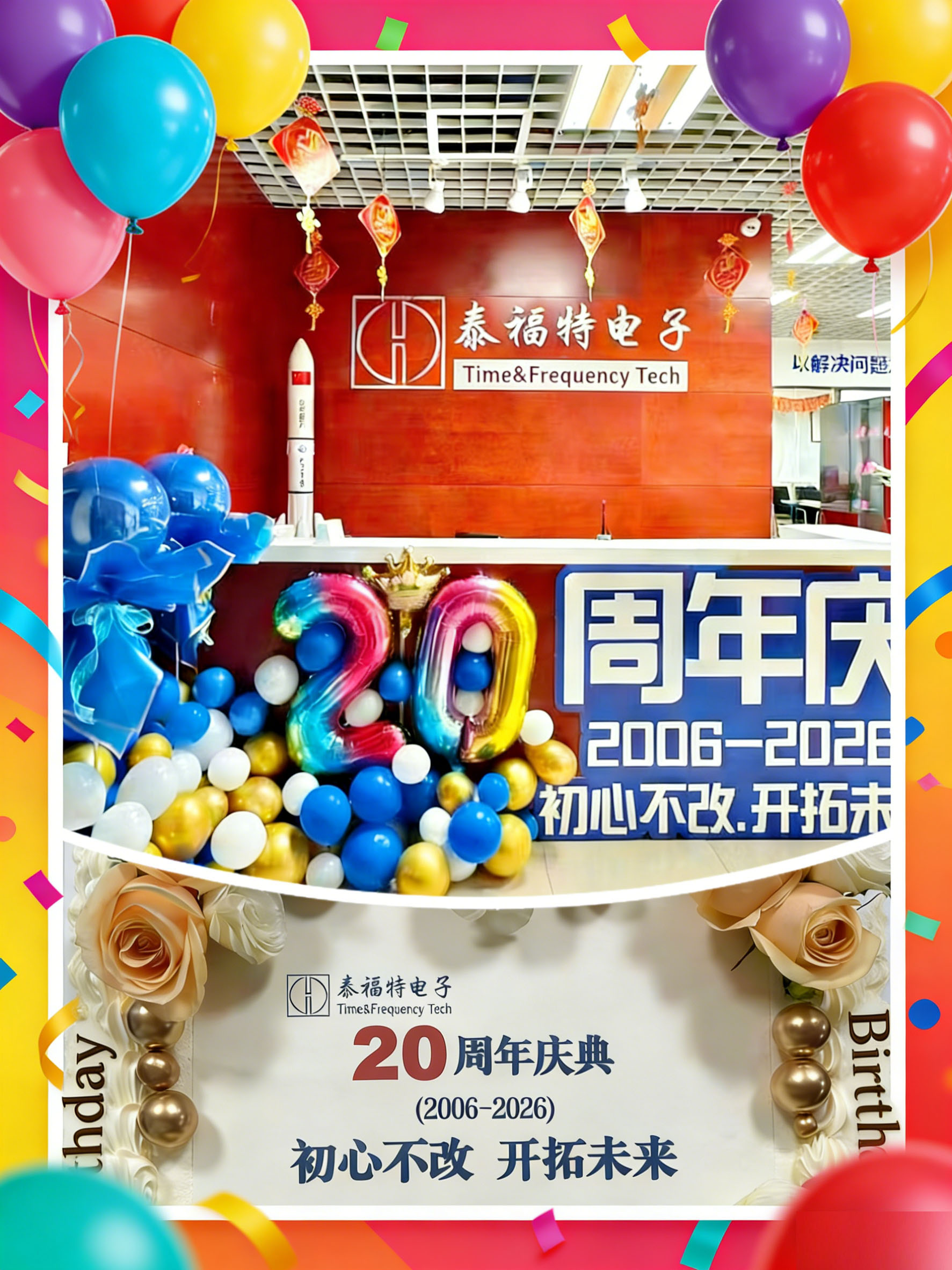 初心不改，開拓未來！我們20歲了！